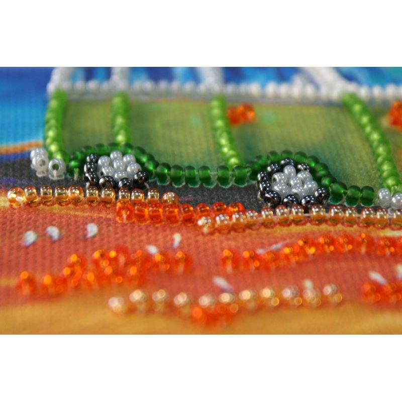 Mini Bead embroidery kit Surfing