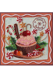Mini Bead embroidery kit Holiday sweets