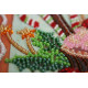 Mini Bead embroidery kit Holiday sweets