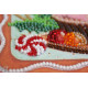 Mini Bead embroidery kit Holiday sweets