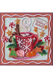 Mini Bead embroidery kit Aroma of the holiday