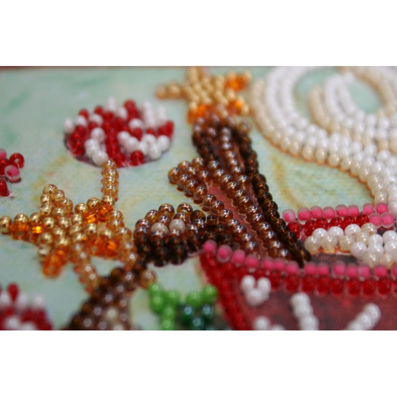 Mini Bead embroidery kit Aroma of the holiday