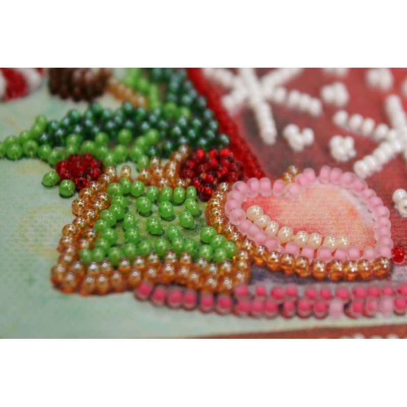 Mini Bead embroidery kit Aroma of the holiday