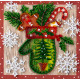 Mini Bead embroidery kit Children's holiday