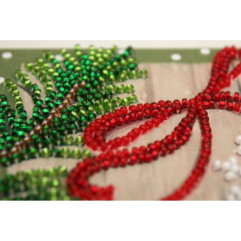 Mini Bead embroidery kit Holiday trivia