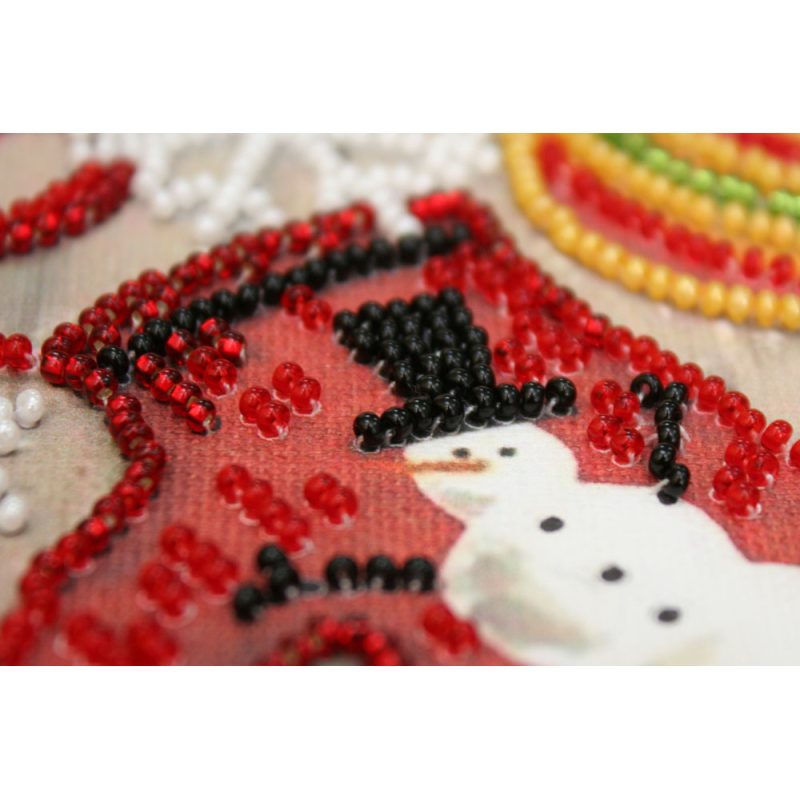 Mini Bead embroidery kit Holiday trivia