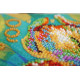 Mini Bead embroidery kit Multicolored iris