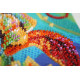 Mini Bead embroidery kit Multicolored iris