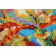 Mini Bead embroidery kit Multicolored iris