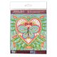 Mini Bead embroidery kit Summer heart