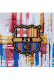 Mini Bead embroidery kit FC Barcelona
