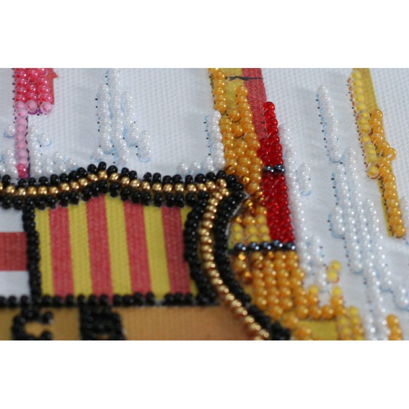 Mini Bead embroidery kit FC Barcelona