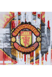 Mini Bead embroidery kit FC Manchester United