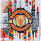 Mini Bead embroidery kit FC Manchester United