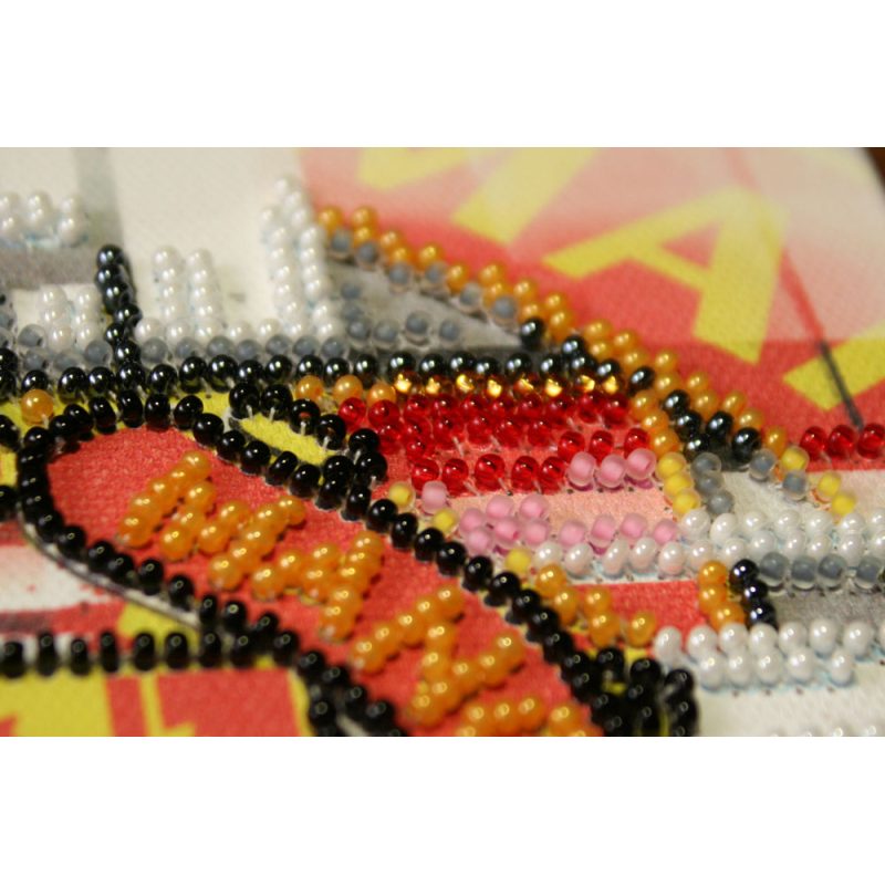 Mini Bead embroidery kit FC Manchester United