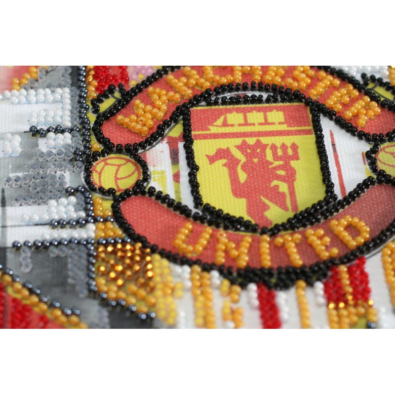 Mini Bead embroidery kit FC Manchester United
