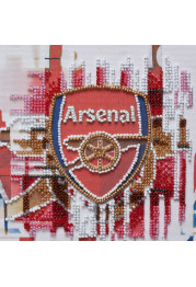 Mini Bead embroidery kit FC Arsenal