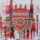 Mini Bead embroidery kit FC Arsenal