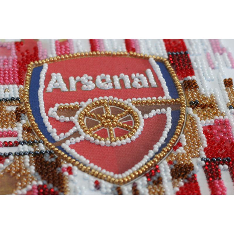 Mini Bead embroidery kit FC Arsenal