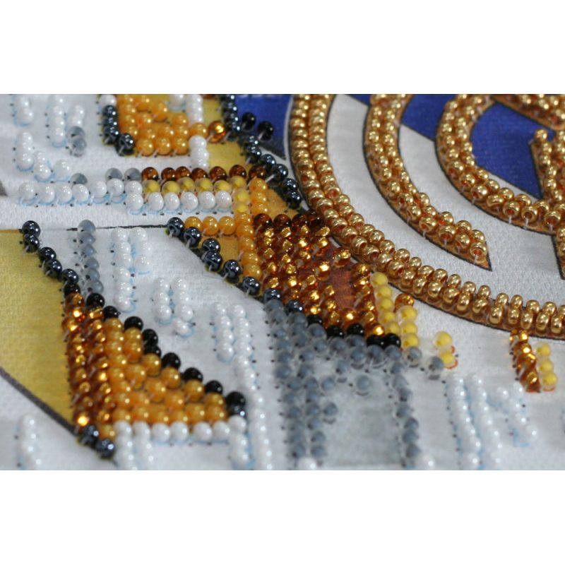 Mini Bead embroidery kit FC Real Madrid