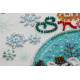Mini Bead embroidery kit Snowiness