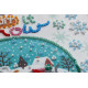 Mini Bead embroidery kit Snowiness