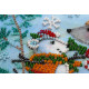 Mini Bead embroidery kit Snow friend