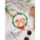 Mini Bead embroidery kit Kisses