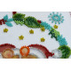 Mini Bead embroidery kit Kisses