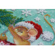 Mini Bead embroidery kit Decorating christmas tree