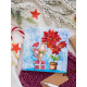 Mini Bead embroidery kit Winter miracle
