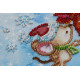 Mini Bead embroidery kit Winter miracle