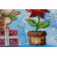 Mini Bead embroidery kit Winter miracle