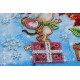 Mini Bead embroidery kit Winter miracle