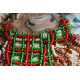 Mini Bead embroidery kit Christmas goby