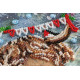 Mini Bead embroidery kit Christmas goby