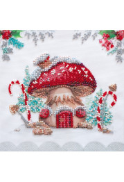 Mini Bead embroidery kit Winter magic
