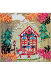 Mini Bead embroidery kit It's like a fairytale