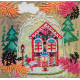 Mini Bead embroidery kit It's like a fairytale