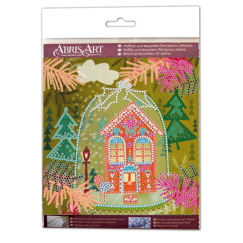 Mini Bead embroidery kit It's like a fairytale