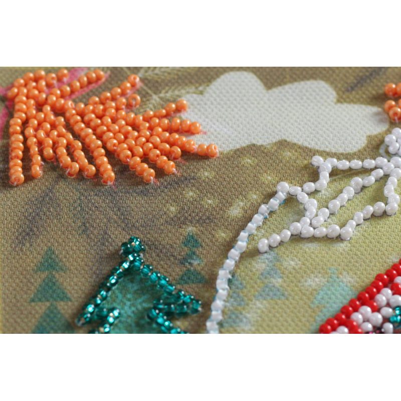 Mini Bead embroidery kit It's like a fairytale