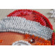 Mini Bead embroidery kit Christmas cookies