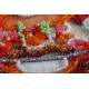 Mini Bead embroidery kit Christmas cookies
