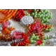 Mini Bead embroidery kit Christmas cookies