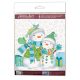 Mini Bead embroidery kit Snow friends