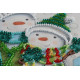Mini Bead embroidery kit Snow friends