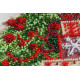 Mini Bead embroidery kit Under the Christmas tree