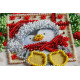 Mini Bead embroidery kit Under the Christmas tree