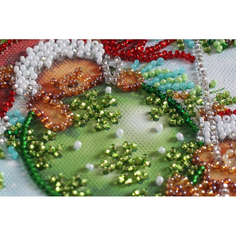 Mini Bead embroidery kit Cute fun