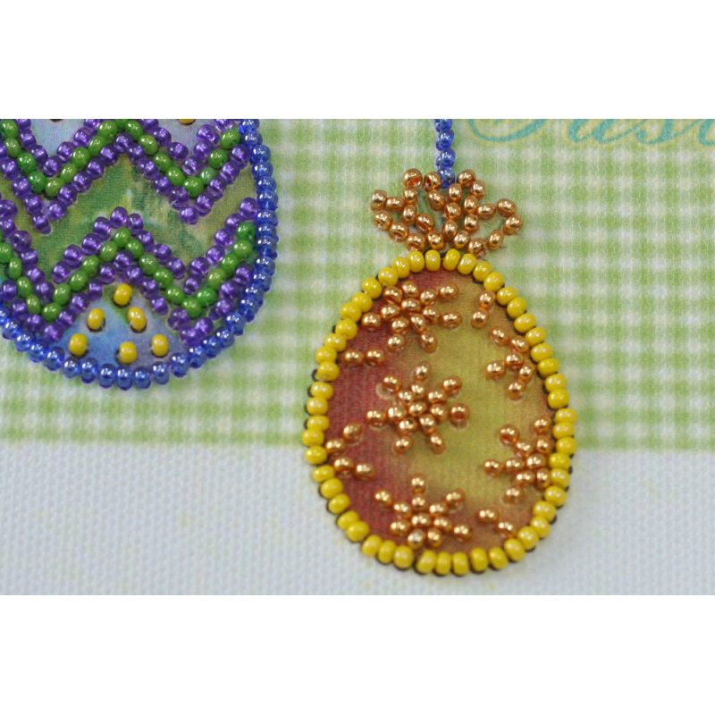 Mini Bead embroidery kit Easter holiday